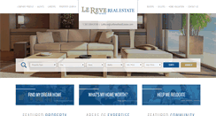 Desktop Screenshot of lereverealestate.com