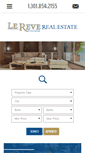 Mobile Screenshot of lereverealestate.com